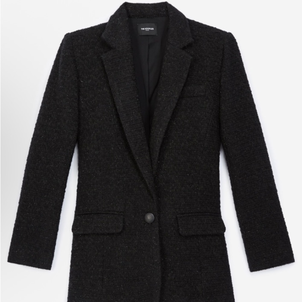The Kooples Black Blazer Timeless Professional Style